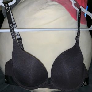 Grey Calvin Klein bra